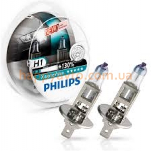 Philips H1  X-treme VISION +130%, 2 шт (12258XVS2)